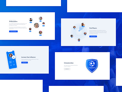 A few illustrations for Teamkraft blue desktop gradient icons illustration minimal people radar sport ui website