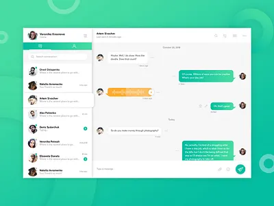 Redesign WhatsApp Message chat messenger redesign uidesign uxdesign web whatsapp