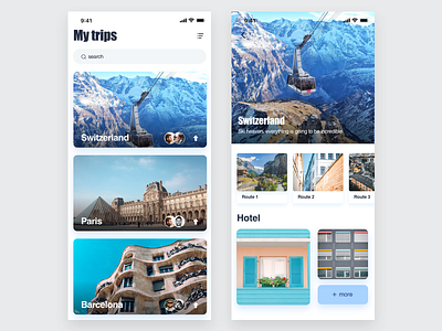 #UI016 travel interface travel ui