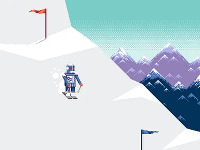 Moncler Enfant Back To School A 16 bit 8 bit 80s 90s animation illustration pixel art retro