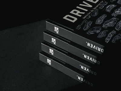 DRIVEN. art direction book cars driven editorial graphic design kiska layout simkom transportation typography