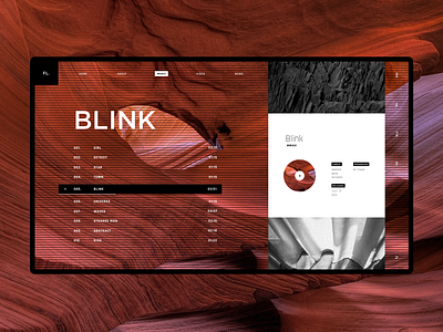 Frank Lead Music abstract adobe photoshop black design electronic music principle sketch app ui ux webdesign