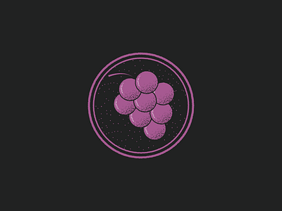 Grape artist design digitalart digitaldesign grapes graphicdesign illustration illustrator mark vector