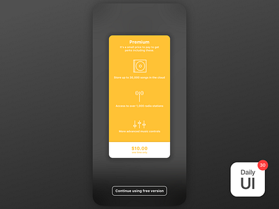 030 Pricing challenge daily ui daily ui challenge pricing