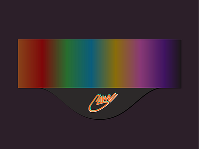 Alternate "PANORAMA" Album Cover christian rap clean design gawvi gradient graphic design illustration kb lecrae materialistic panorama rainbow simple whatuprg