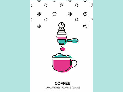 Coffee Places for Travel app app app design ux design