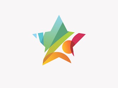 Star Logo branding colorful design icon illustration logo review star stars vector