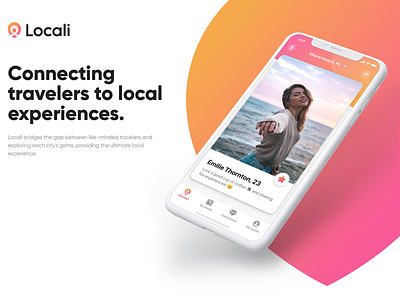 Social Meeting App branding case study dating design social travel ui ux