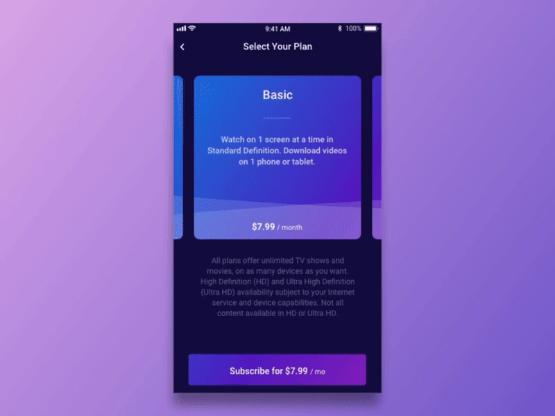 Pricing Plans app pricing plans