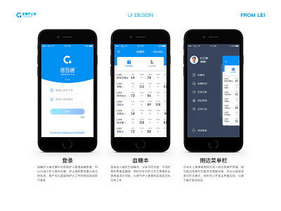 血糖护士端app app design icon ios logo medical nurse photoshop sign in ui ux