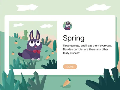 Spring ui 插画 设计