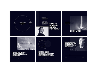 Musk design editorial typography