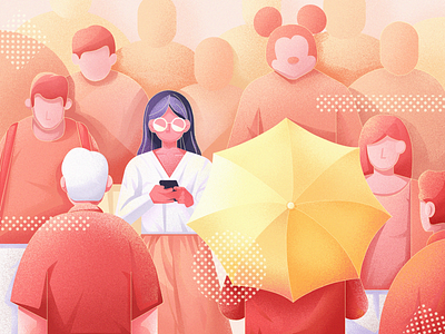 social illustration