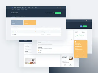 Memberships app cards clean donate donation fundraise level membership platform revv saas simple typography ui ux