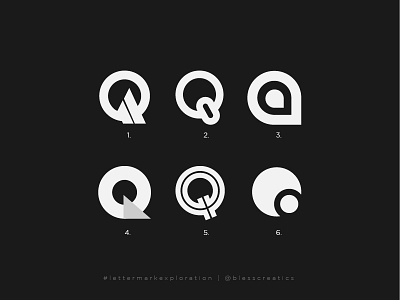 #lettermarkexploration - Q - 17/26 app apparel bless creatics brand brand identity branding design graphic design icon letter mark letter mark monogram lettermarkexploration logo logo design logo designer logo type logos mark typography web