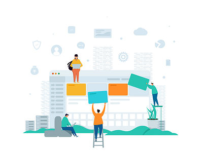 Worry free system illustration