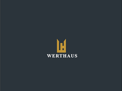 WERTHOUSE architect architecture logo brand branding creative logo logo logo design logo designer logo inspiration logo mark logo type unique logo vector