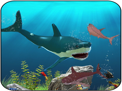 Big Shark Vs Small Sharks adventures android bigshark chasing destroy furious game hungryshark ocean race smallshark stamina undersea underwater whiteshark world