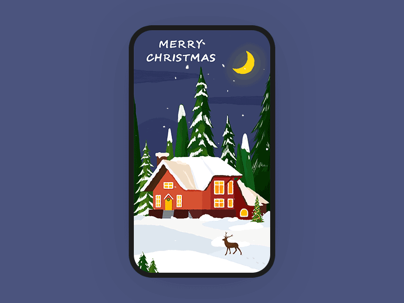 Christmas Day illustration ui