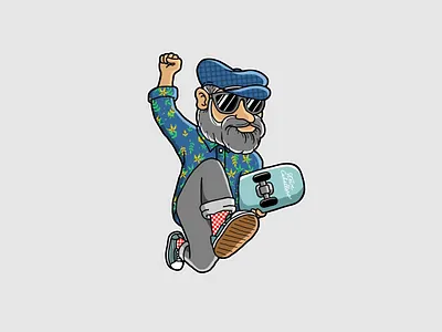 Steve Caballero artwork branding design handmade icon illustration skate board skaters sketch steve caballero vector