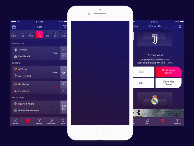F4N app applogo apps design development hyper ios iphone logo mobile mobiledesign ui uidesign ux uxdesign