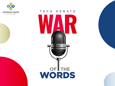 War of the Worlds debate debate poster tech debate tech design tech logo