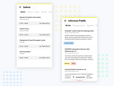 Student Companion App - #Schedule #News adobexd app design ios iphone mobile mobile app mockup ui userinterface ux