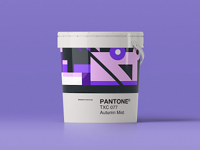 –Autumn Mist branding color design form palette pantone shape