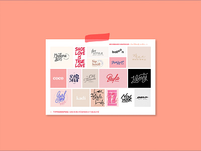 Moodboard branding graphicdesign logo moodboard typografy