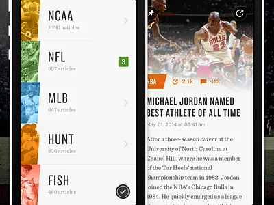 Sports Editorial fishing hunting ios lifestyle mlb ncaa nfl sports