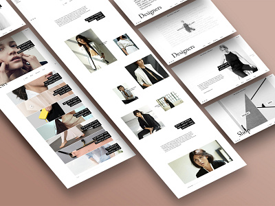 DBMS pages article article page berlin clean design designers ecommerce fashion design interface layout news feed shop team team page ui ux web website