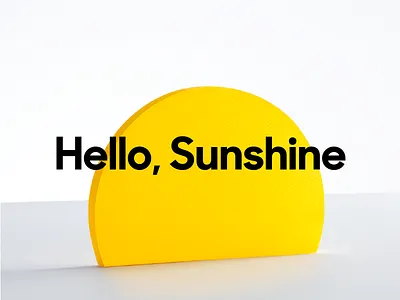 Hello, Sunshine logo platform shapes zendesk