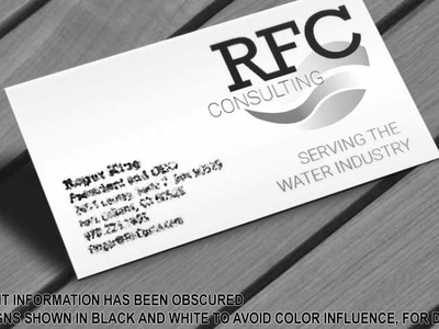 RFC logo for business card Concept