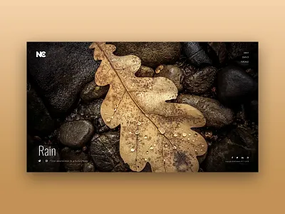 Creative Template animation coming soon creative design minimal site nc ncodeart ui ui design web web design