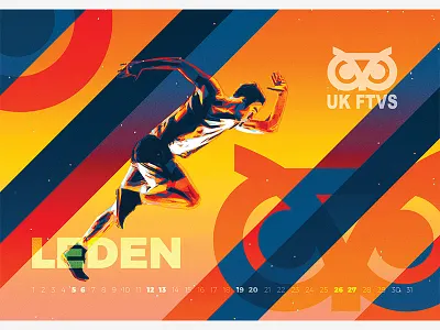 January - Calendar of UK FTVS calendar colors ftvs january run