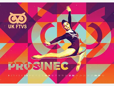 December - Calendar UK FTVS calendar colors december ftvs gymnastics oldschool sport vivid