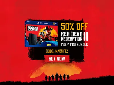 #dailyui #016 #dailyui016 50 buy now dailyui016 design discount freelance nachitz red dead redemption 2 simple