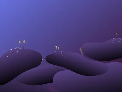 Conceptual illustration series 03 gradient illustration sci fi