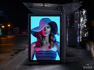 Bus Shelter Psd Poster Mockup Free advertisement advertising branding bus shelter mockup free free mockup freebie mockup mockup free mockup psd mockup template poster poster mockup posters psd