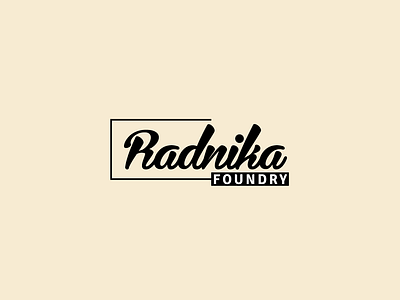 Radnika Foundry Logo dailylogo dailylogochallange design flat illustration logo logo a day logo art logochallenge logocollection logocore vector