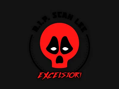 EXCELSIOR! RIP Stan Lee deadpool excelsior rip ripstanlee skull stanlee