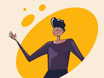 Hi–hey design illo illustration ipad pro procreate procreate app visual visual art visual arts