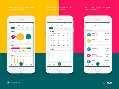 血糖患者端app app card design icon ios medical nurse patient photoshop ui uikits ux