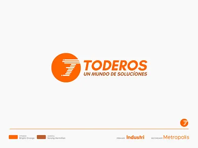 Toderos | Un mundo de soluciones brand design diseño empresa logo servicios