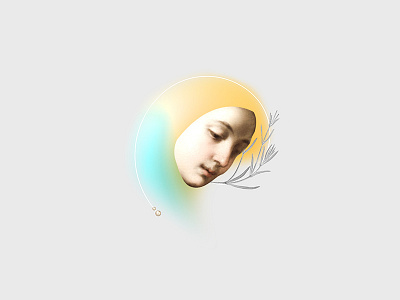 soul mist art artcollage collage colors design dribbble illustration illustrator minimal nature photoshop plants vintage