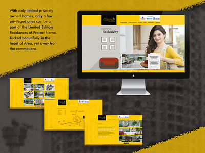 Property Project design desktop ui illustration photoshop typography ui ui design ux vector web website website ui