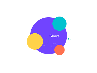 Share design icon illustration interface typography ui