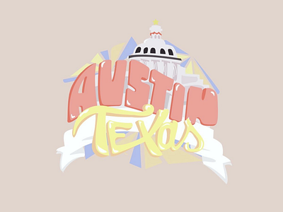 (Austin, Texas) Graphic/Sticker austin designer austin texas design graphic illustration logo sticker design