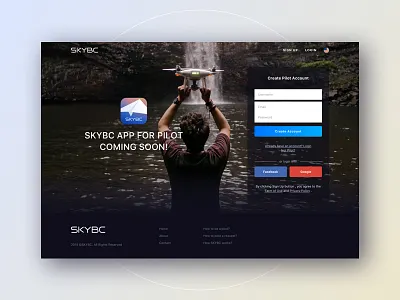 SKYBC Signup Page & App Icon New Version icon ui web