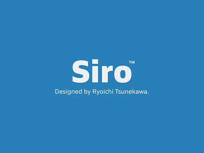 Siro font font design type type design typeface